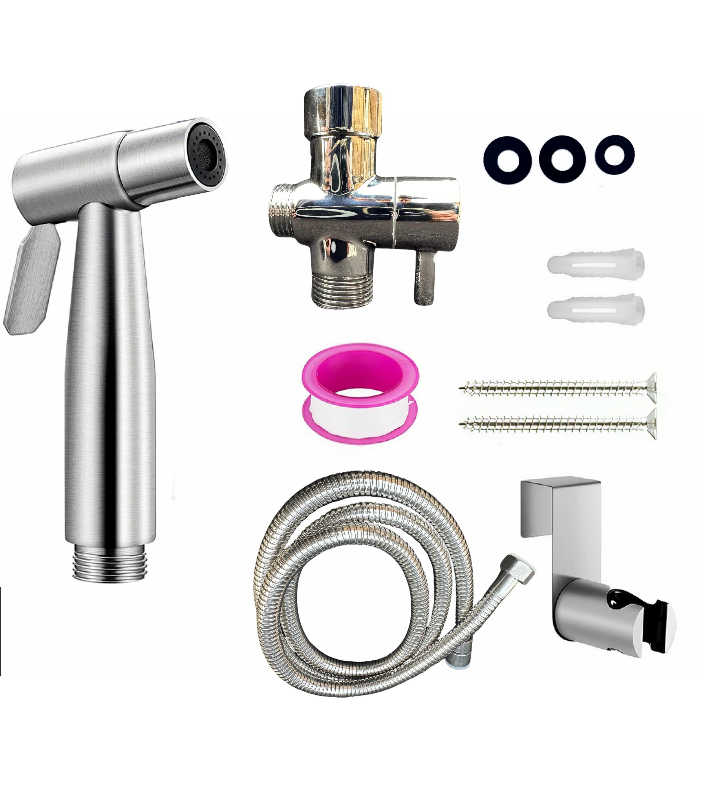 SS304 Bidet Sprayer- Adjustable Water Pressure