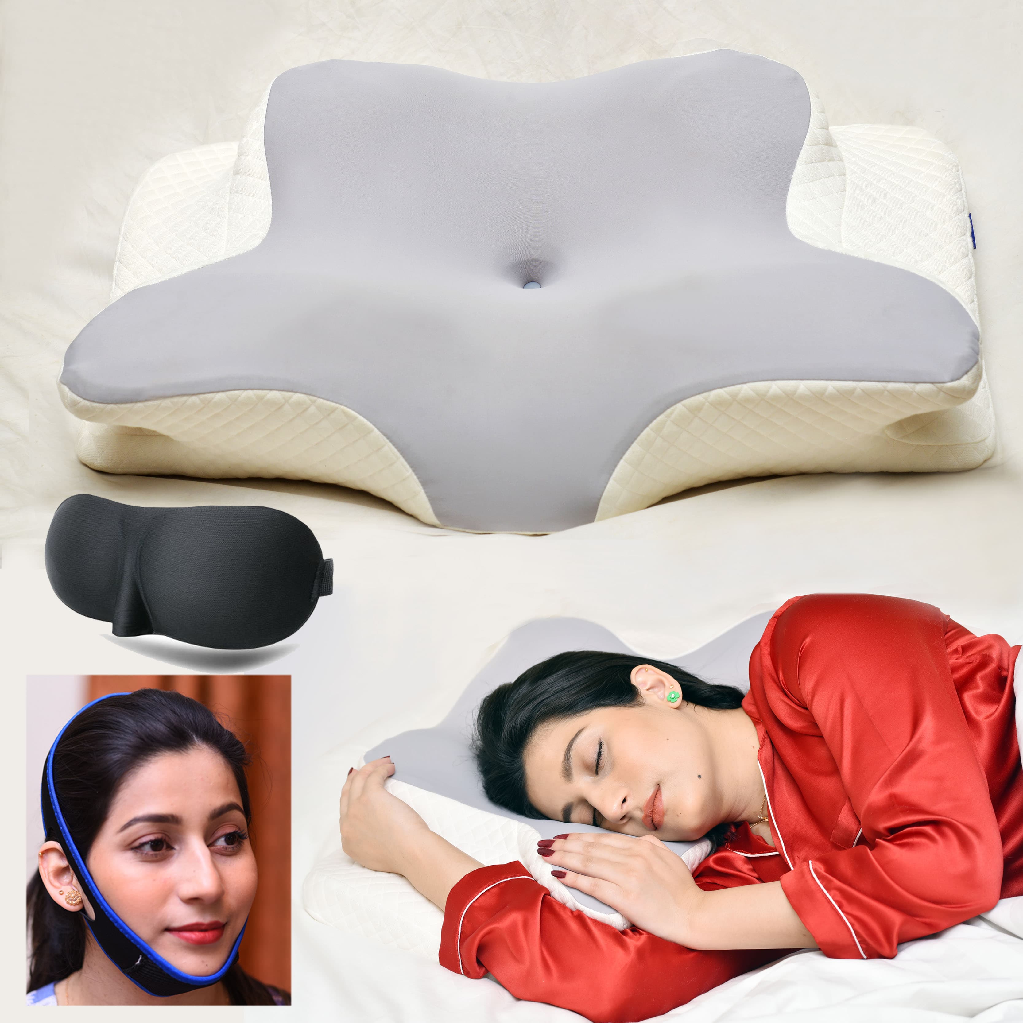 Cervical Pillow for Neck and Shoulder Support with armrest